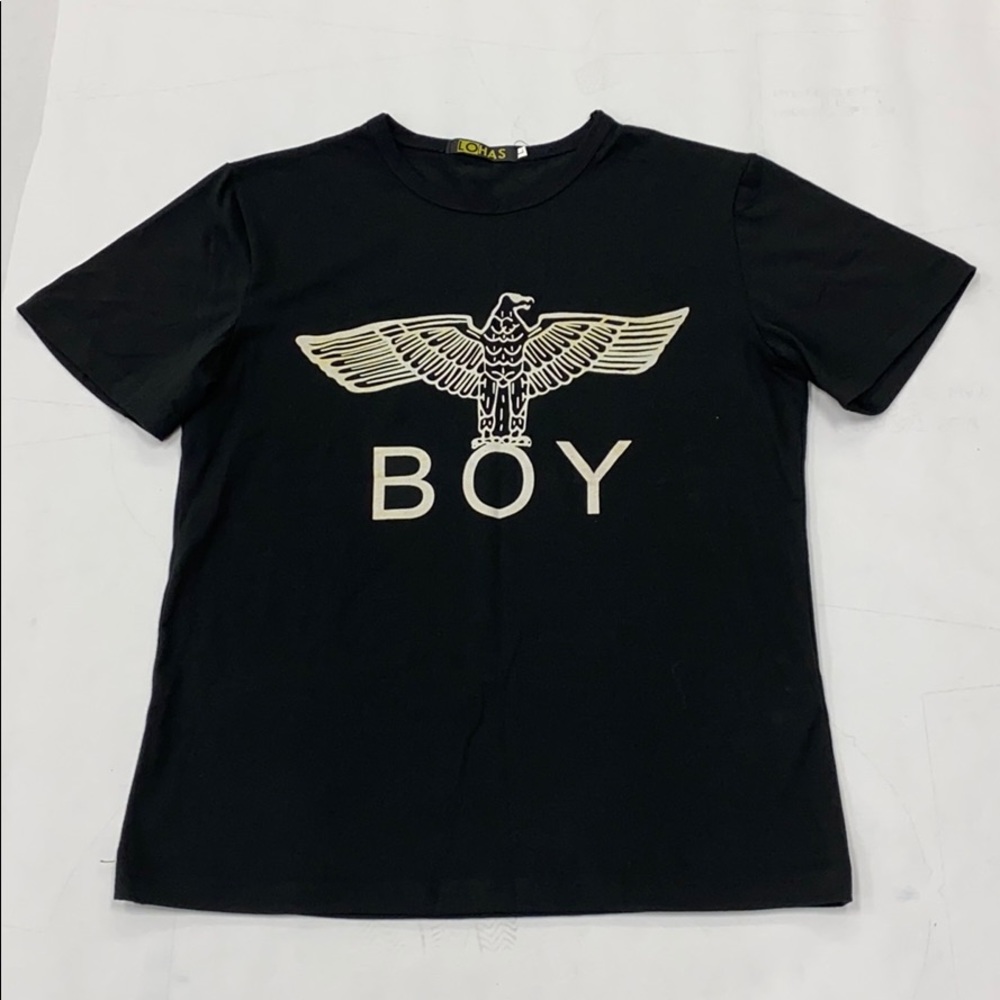 BOY LONDON PRINTED LOGO SHORT SLEEVE TEE L